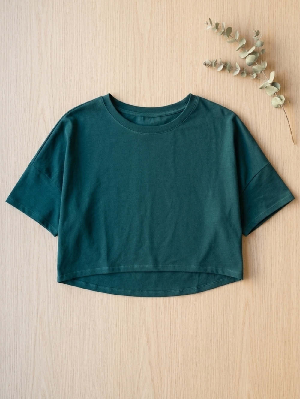 Dark Green Women's Halara Crop Top